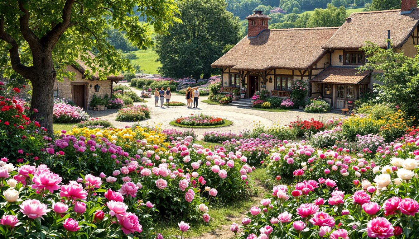 pivoine-fleur-emblematique-village-rural